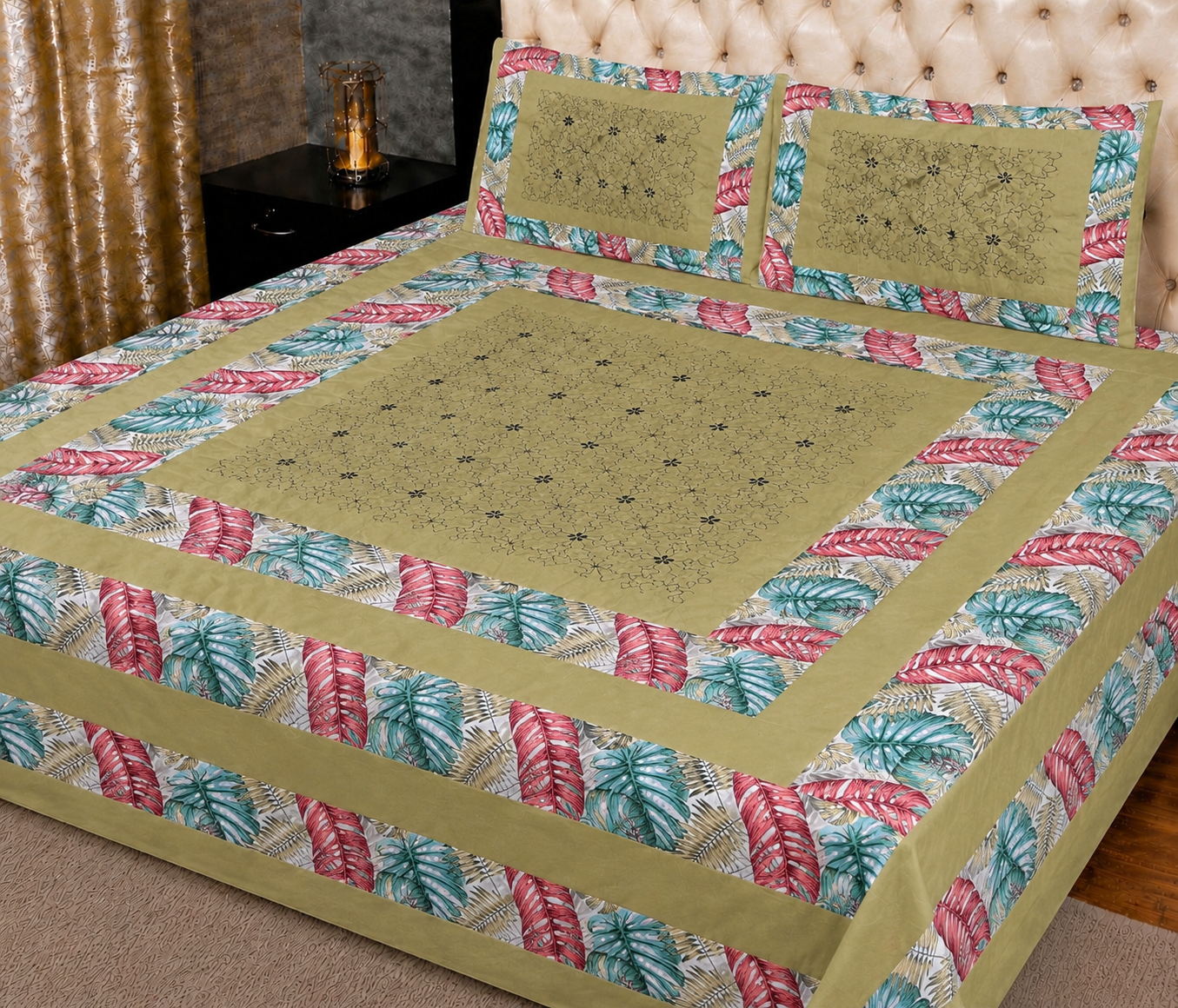 IMPORTED BEDSHEET PANEL