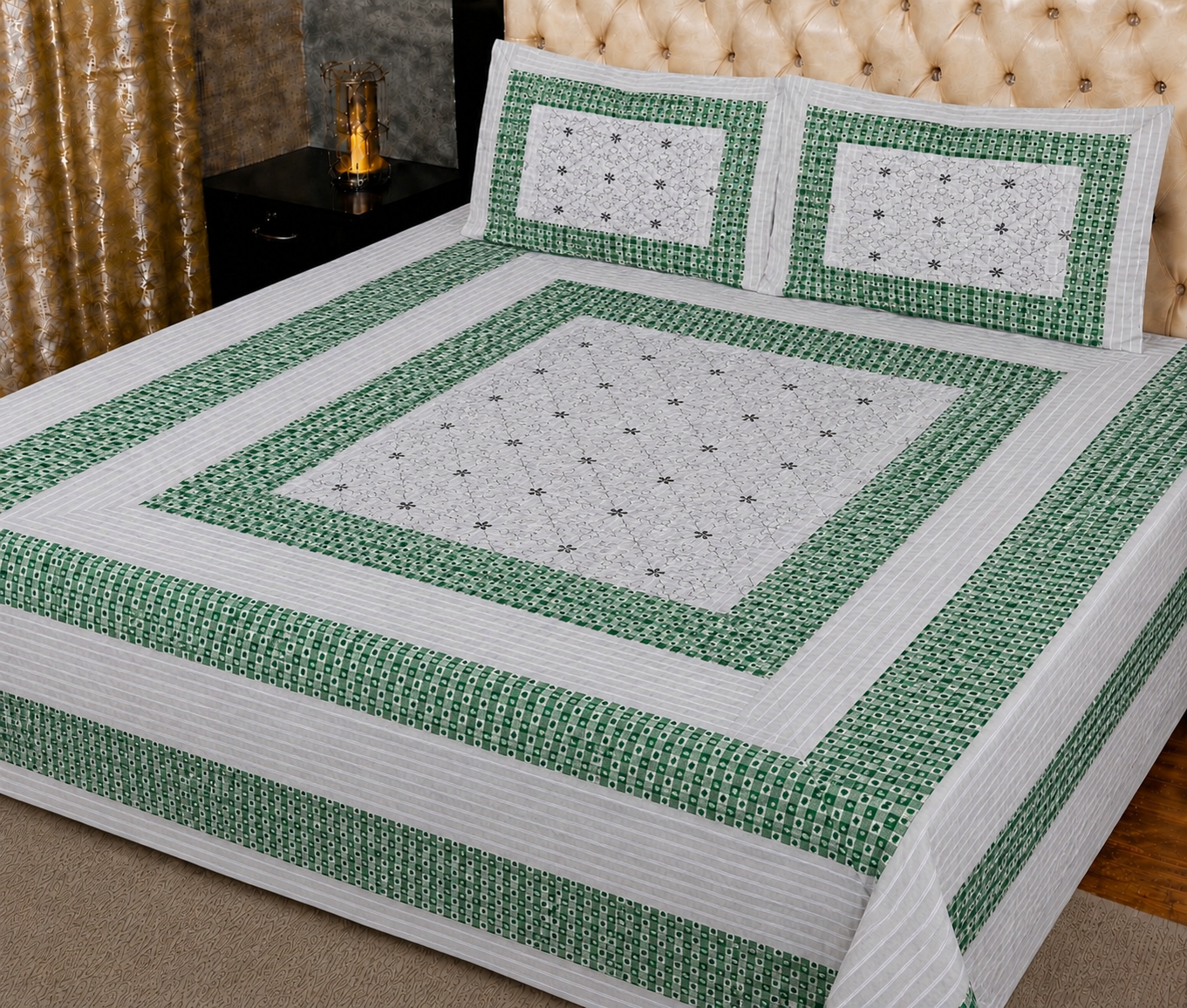 IMPORTED BEDSHEET PANEL